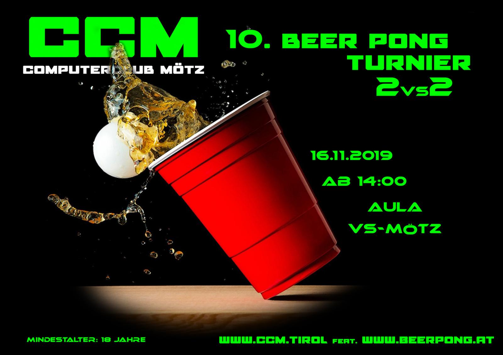 10. BEER PONG Turnier 2019